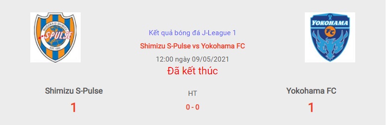 Trực tiếp Shimizu S-Pulse vs Yokohama FC, 12h00 ngày 9/5 - Ảnh 1