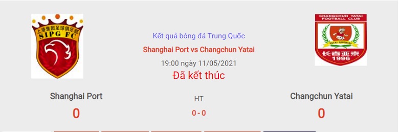Trực tiếp Shanghai Port vs Changchun Yatai, 19h00 ngày 11/5 - Ảnh 1
