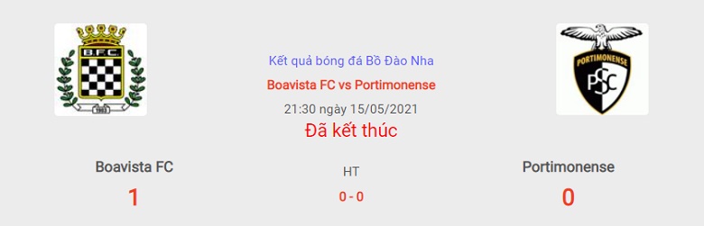 Trực tiếp Boavista vs Portimonense, 21h30 ngày 15/5 - Ảnh 2