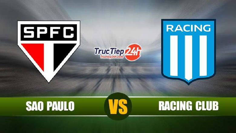 Trực tiếp Sao Paulo vs Racing Club, 7h30 ngày 19/5 - Ảnh 1