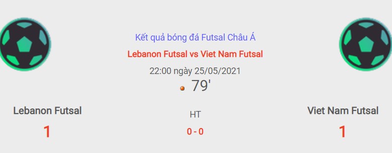 Trực tiếp Futsal Lebanon vs Futsal Việt Nam, 22h00 ngày 25/5 - Ảnh 2