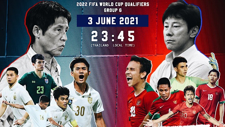 Trực tiếp Thái Lan vs Indonesia, 23h45 ngày 3/6 - Ảnh 1
