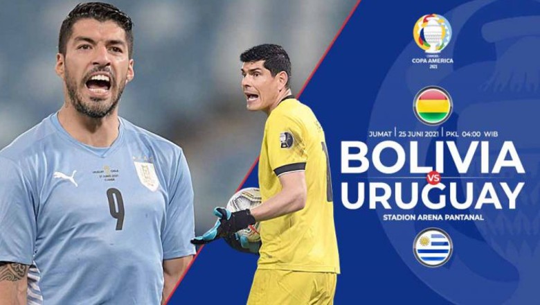 Link xem trực tiếp Bolivia vs Uruguay, 04h00 ngày 25/6 - Ảnh 1