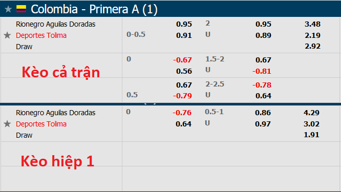 Nhận định, soi kèo Rionegro Aguilas vs Deportes Tolima, 8h ngày 3/11 - Ảnh 1