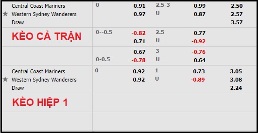 Nhận định soi kèo Central Coast Mariners vs WS Wanderers, 13h05 ngày 18/12 - Ảnh 1