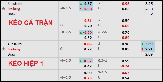 Nhận định soi kèo Augsburg vs Freiburg, 21h30 ngày 19/2 - Ảnh 1