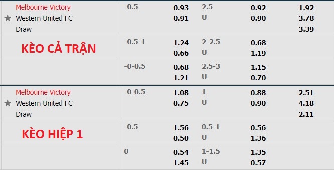 Nhận định soi kèo Melbourne Victory vs Western United, 15h05 ngày 23/3 - Ảnh 1