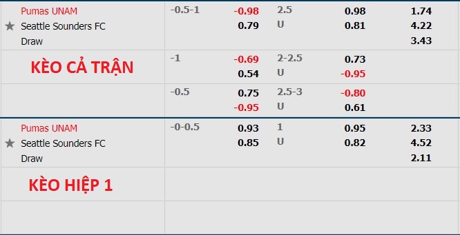 Nhận định soi kèo UNAM Pumas vs Seattle Sounders, 9h30 ngày 28/4 - Ảnh 1
