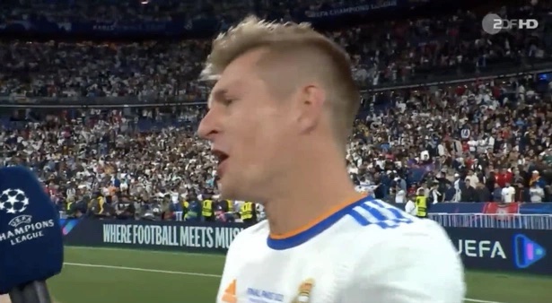 Toni Kroos nổi giận bỏ ngang phỏng vấn vô địch Champions League - Ảnh 2