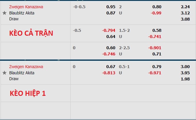 Nhận định soi kèo Zweigen Kanazawa vs Blaublitz Akita, 17h ngày 31/7 - Ảnh 1