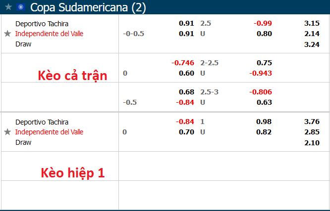 Nhận định, soi kèo Tachira vs Independiente del Valle, 7h30 ngày 3/8 - Ảnh 1