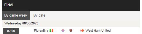 Nhận định, soi kèo Fiorentina vs West Ham, 02h00 ngày 8/6 - Ảnh 1