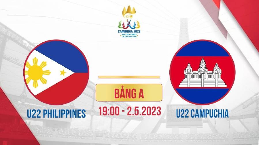 Nhận định, soi kèo U22 Philippines vs U22 Campuchia, 19h00 ngày 2/5