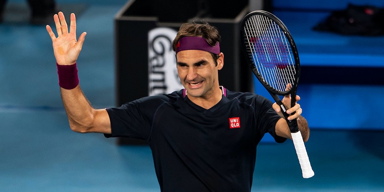 Federer ở giải Australian Open 2020