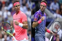 Lịch thi đấu bán kết Roland Garros hôm nay 8/6: Nadal vs del Potro
