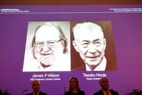 Giải Nobel y học 2018: Bước đột phá trong điều trị ung thư