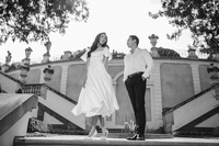 John Tuấn Nguyễn và Lan Khuê lộ ảnh cưới: Váy cưới độc đáo, có một không hai