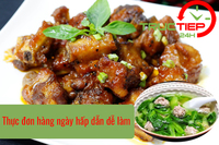 Thực đơn hàng ngày: Đánh bay nồi cơm với món sườn xào chua ngọt ăn cùng canh rau cải thịt bằm