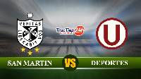 Soi kèo, nhận định Universidad San Martin vs Universitario Deportes 03h30 ngày 16/4 - giải Hạng Nhất Peru