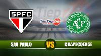 Soi kèo, nhận định Sao Paulo vs Chapecoense, 5h00 ngày 17/06