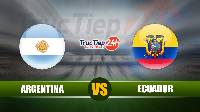 Diễn biến tỷ lệ kèo bóng đá Argentina vs Ecuador, 8h00 ngày 4/7