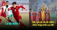 Chấm điểm Việt Nam 0-1 Ả Rập : Chỉ có hai điểm 7, bất ngờ cái tên có điểm thấp nhất