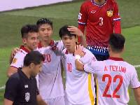 Chấm điểm Việt Nam 2-0 Lào : Sự trở lại của Văn Đức, một cầu thủ bị chấm điểm 5