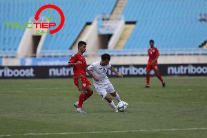 Kết quả U23 Uzbekistan 0-0 U23 Oman: Bất phân thắng bại