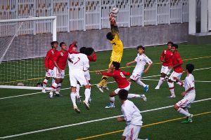 Kết quả vòng bảng bóng đá Nam ASIAD: U23 Lào 1-3 U23 Hong Kong
