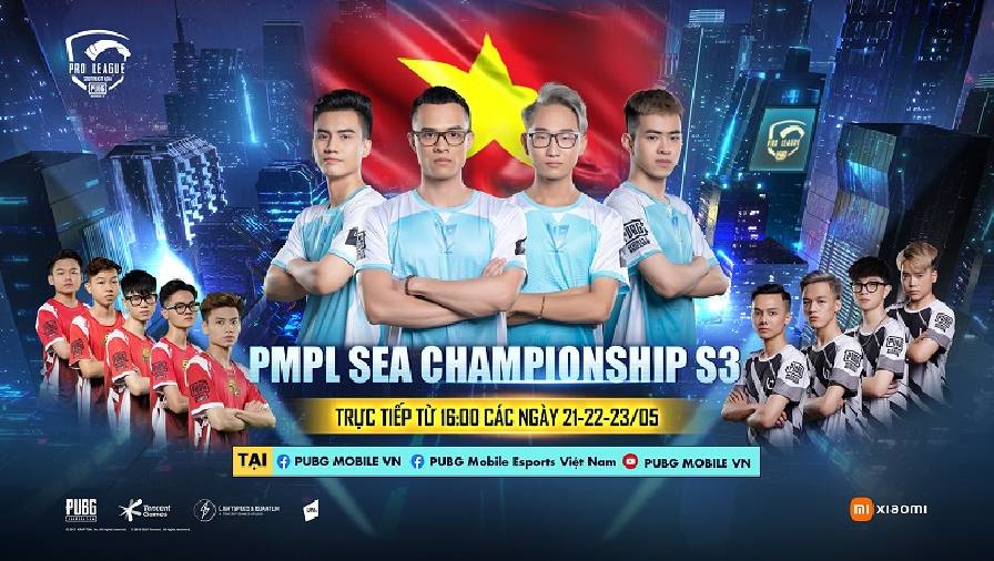 Trực tiếp PMPL SEA Championship S3 ngày 1