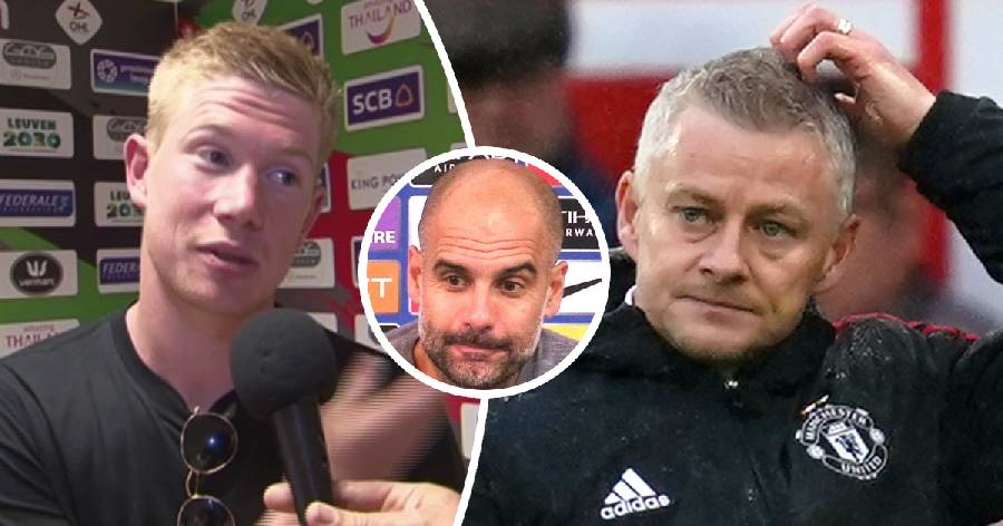 De Bruyne nói thẳng ᴠề ᴛʀìɴʜ độ ʜᴜấɴ ʟᴜʏệɴ của Solskjaer và Pep Guardiola